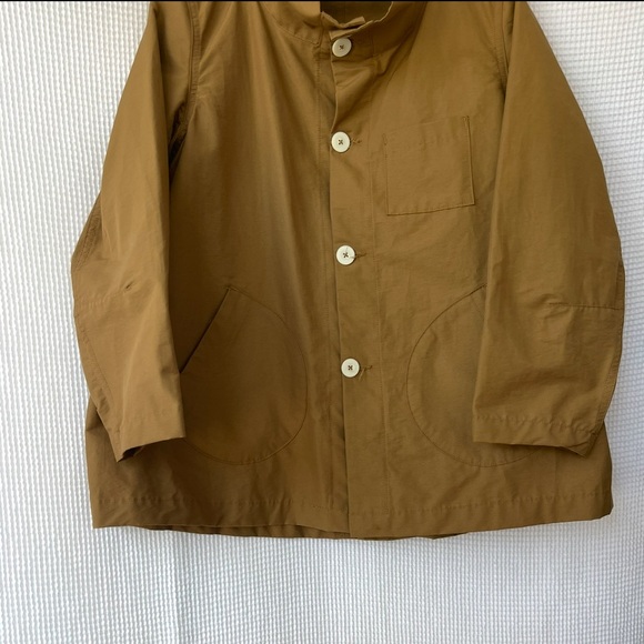 Jesse Kamm Japanese weather cloth jacket Tobacco - small - Picture 15 of 16